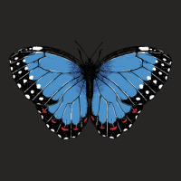 Bluemorphopar T  Shirt Blue Morpho Butterfly T  Shirt Ladies Fitted T-shirt | Artistshot