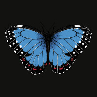 Bluemorphopar T  Shirt Blue Morpho Butterfly T  Shirt Scorecard Crop Tee | Artistshot