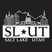 Salt Lake City Utah Ut Hometown Home State Pride T Shirt T-shirt | Artistshot