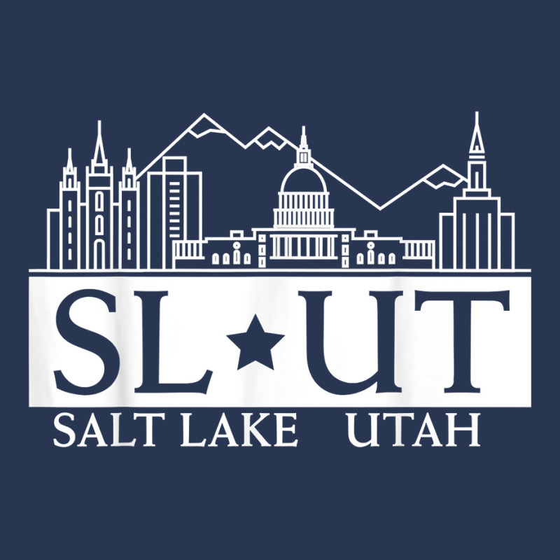 Salt Lake City Utah Ut Hometown Home State Pride T Shirt Men Denim Jacket | Artistshot