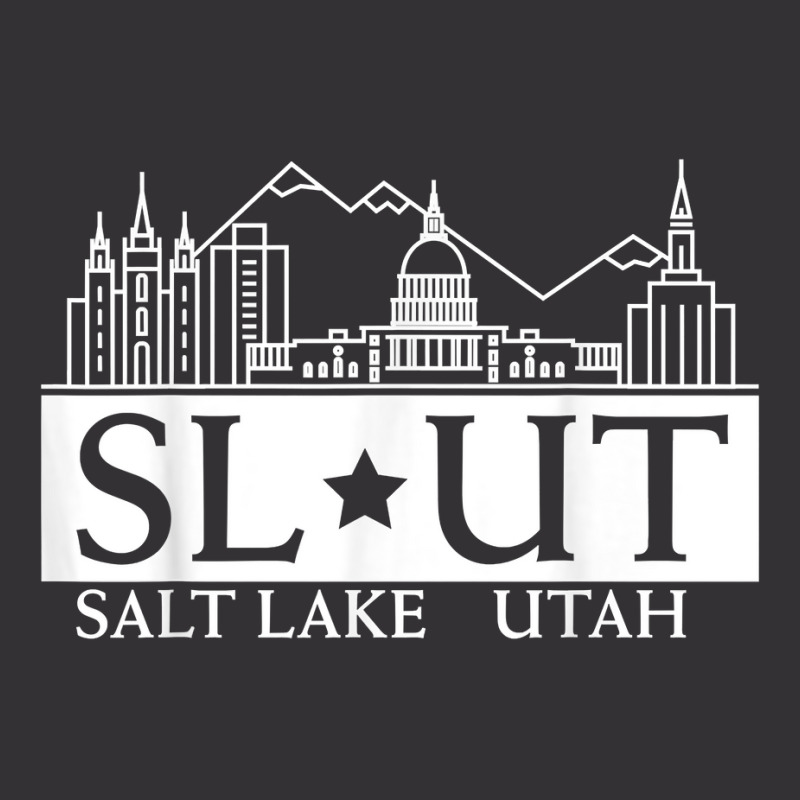 Salt Lake City Utah Ut Hometown Home State Pride T Shirt Vintage Hoodie | Artistshot