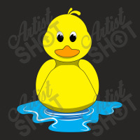 Duckling Ladies Fitted T-shirt | Artistshot