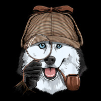 Detective Siberian Husky Spy Investigator Husky Dog Lover Adjustable Cap | Artistshot