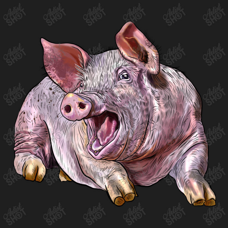 Landrace Pig Classic T-shirt by LillyAllenDesigns | Artistshot