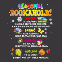 Funny Book Lover Gift T  Shirt Seasonal Bookaholic Winter Spring Summe Ladies Curvy T-shirt | Artistshot