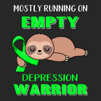 Depression Awareness T  Shirt Mostly Running On Empty Depression Warri Women's Pajamas Set | Artistshot