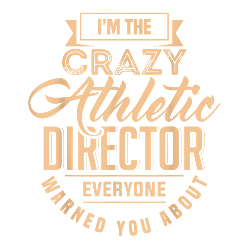 Crazy Athletic Director Ad Administrator Apparel T Shirt Youth Tee | Artistshot