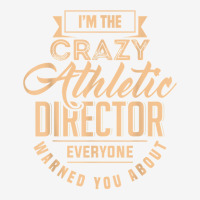 Crazy Athletic Director Ad Administrator Apparel T Shirt Baby Bibs | Artistshot