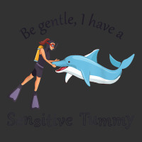 Funny Be Gentle I Got A Sensitive Tummy T Shirt Baby Bodysuit | Artistshot