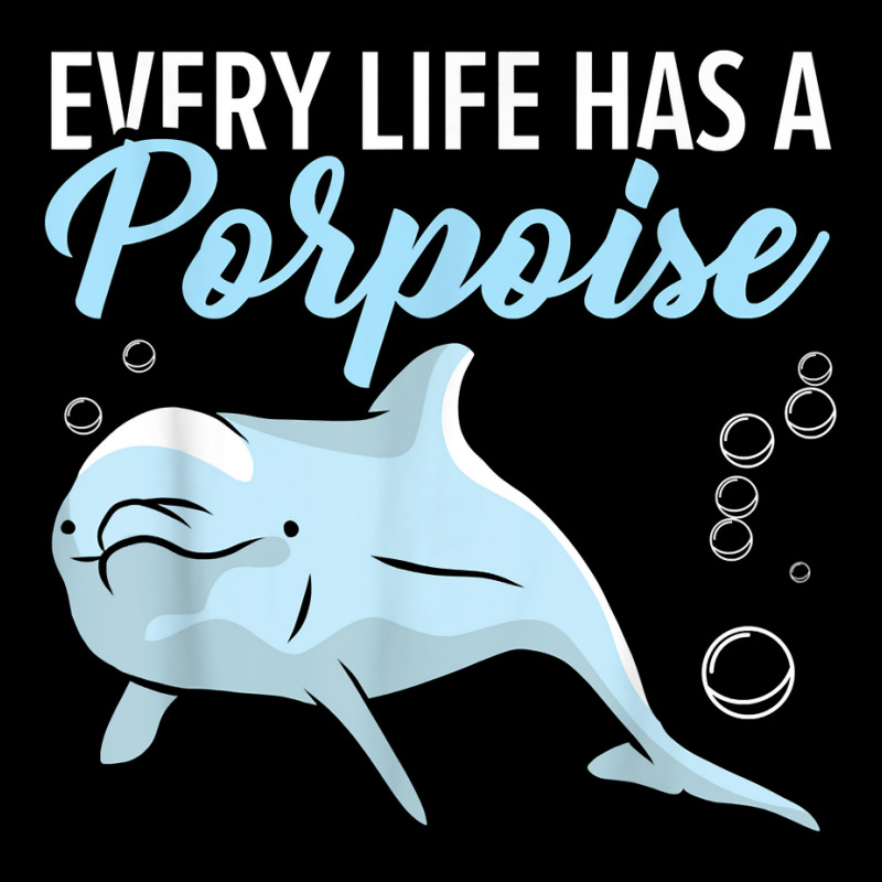 Every Life Has A Porpoise Dolphin Lover Marine Biology T Shirt Men's Long Sleeve Pajama Set | Artistshot