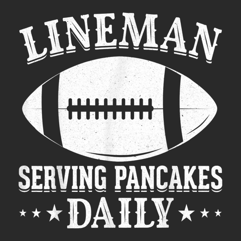 Funny Lineman Serving Pancakes Daily I Linemen Football T Shirt Toddler T-shirt | Artistshot