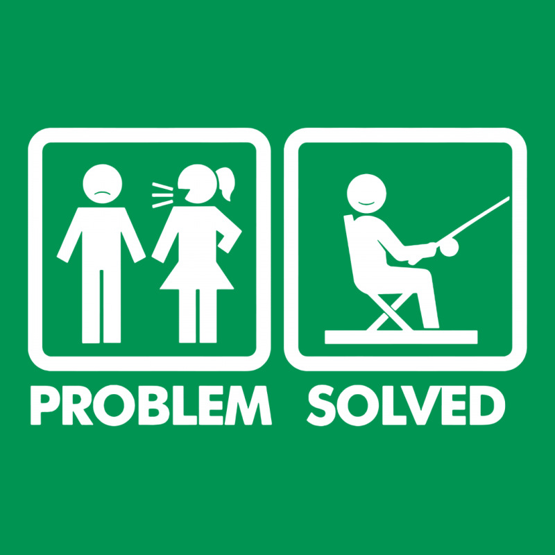 Problem Solved Mens Funny Fishing Classic T-shirt By Andini - Artistshot