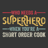 Funny Short Order Cook Superhero Vintage Tee For Men Dad T Shirt Toddler Hoodie | Artistshot