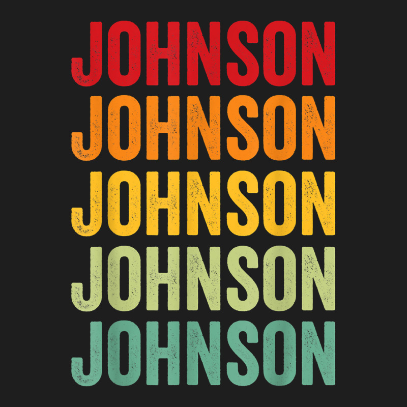 Johnson County, Indiana, Rainbow Text Design T Shirt Classic T-shirt by peersodshamiw8 | Artistshot