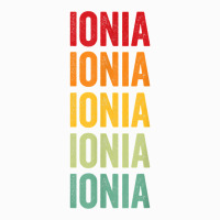 Ionia County, Michigan, Rainbow Text Design T Shirt Coffee Mug | Artistshot