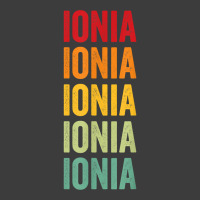 Ionia County, Michigan, Rainbow Text Design T Shirt Men's Polo Shirt | Artistshot