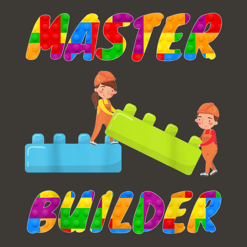 Master Builder, Brick Builder Blocks Building, Toys For Kids T Shirt Bucket Hat | Artistshot