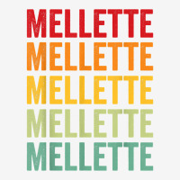 Mellette County, South Dakota, Rainbow Text Design T Shirt Baby Bibs | Artistshot