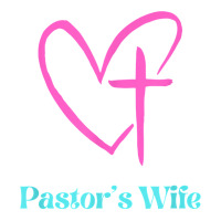 Pastor's Wife Christian Faith Religion Pink And Blue Cute T Shirt Women's Pajamas Set | Artistshot