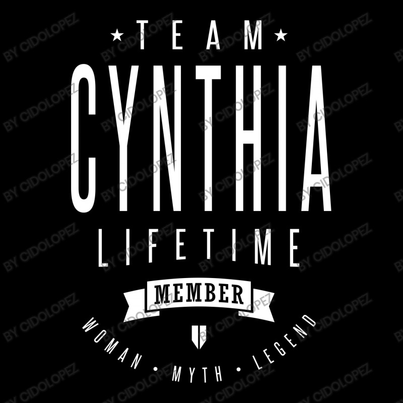 Team Cynthia Lifetime Member Women's V-Neck T-Shirt by cidolopez | Artistshot