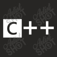 C++ Ladies Fitted T-shirt | Artistshot