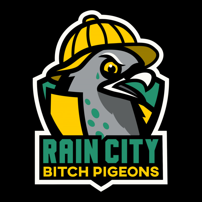 Rain City Bitch Pigeons V-neck Tee | Artistshot