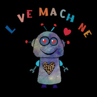 Valentine Robot T  Shirt Love Machine Kid's Valentine's Day Cute Robot V-neck Tee | Artistshot