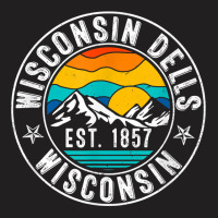 Retro 70s 80s Wisconsin Dells Wisconsin Wi T Shirt T-shirt | Artistshot