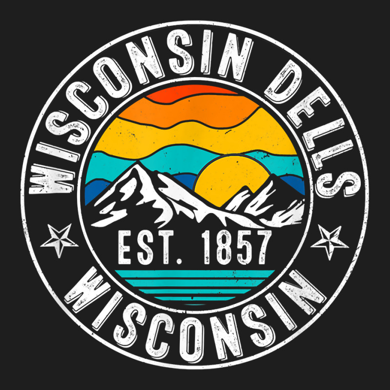 Retro 70s 80s Wisconsin Dells Wisconsin Wi T Shirt Classic T-shirt | Artistshot