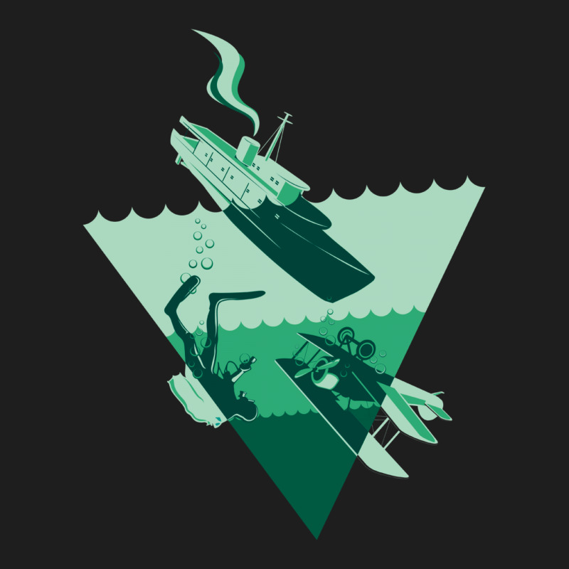 Bermuda Triangle Classic T-shirt by DitreamX | Artistshot