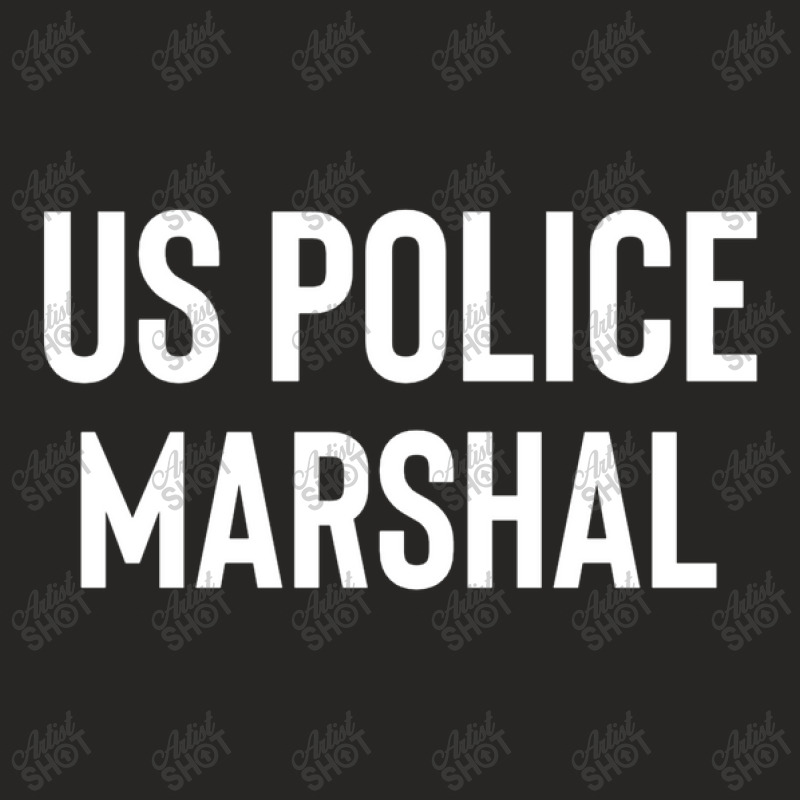 Us Police Marshal Ladies Fitted T-Shirt by sourav93agt | Artistshot