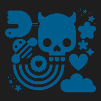 Bits And Pieces, Bee,bird,cloud,heart,rainbow,skull,star,vector, Classic T-shirt | Artistshot