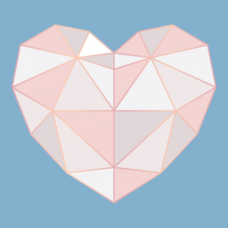 Polygonal Heart Classic T-shirt by autlu2024 | Artistshot