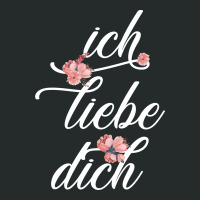 Ich Liebe Dich For Dark Women's Triblend Scoop T-shirt | Artistshot