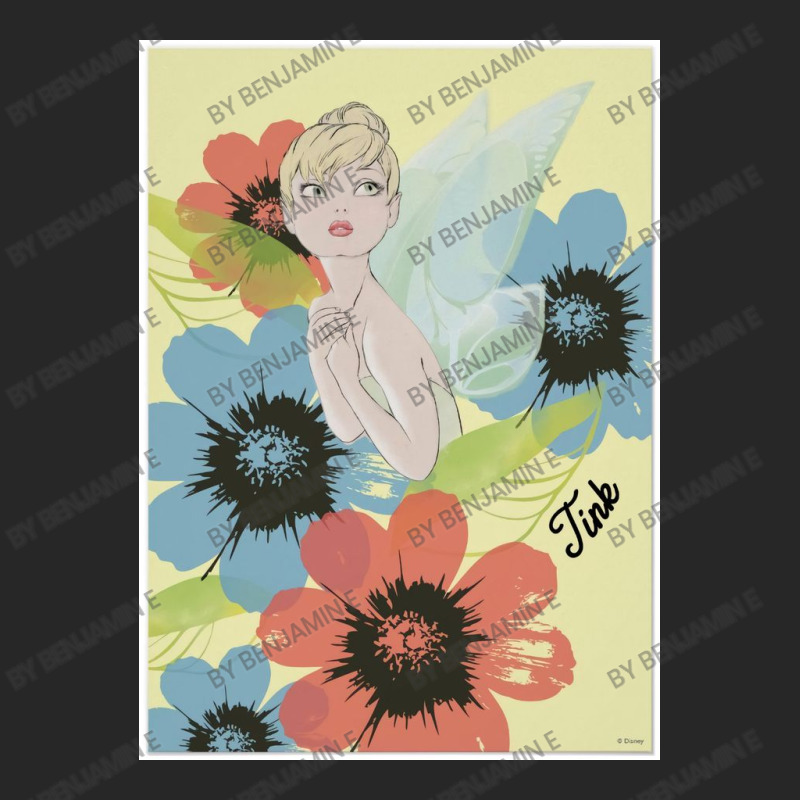 Flower Market Tinker Bell Sketch With Cosmos Men's T-shirt Pajama Set by Benjamin E | Artistshot