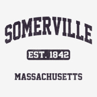 Somerville Massachusetts Ma Vintage State Athletic Style T Shirt Adjustable Cap | Artistshot