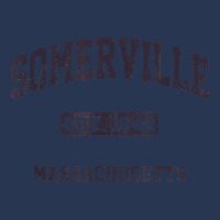 Somerville Massachusetts Ma Vintage State Athletic Style T Shirt Ladies Denim Jacket | Artistshot