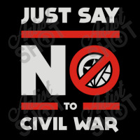 Say No To Civil War Women's V-neck T-shirt | Artistshot