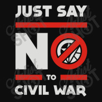 Say No To Civil War Crop Top | Artistshot