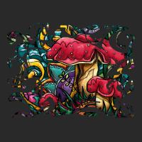 Mushrooms T  Shirt Colorful Red Mushrooms Painting, Psychedelic Amanit Printed Hat | Artistshot