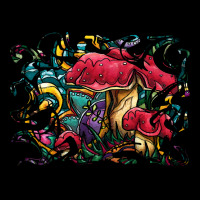 Mushrooms T  Shirt Colorful Red Mushrooms Painting, Psychedelic Amanit Youth Hoodie | Artistshot