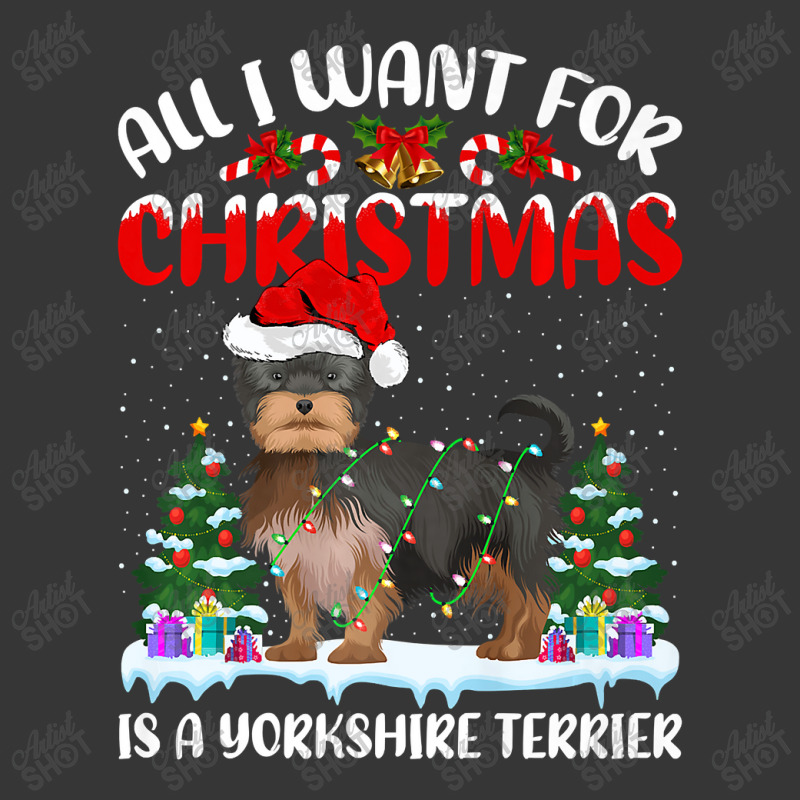 Funny Santa All I Want For Christmas Is A Yorkshire Terrier Premium T Toddler Hoodie by Adriana_Torquemada | Artistshot