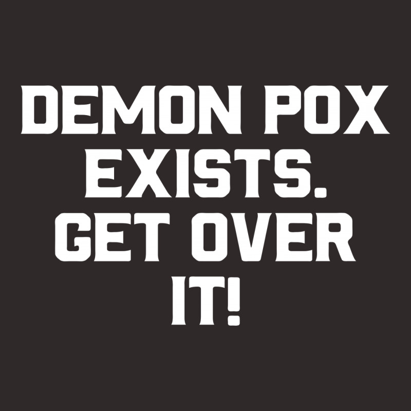 Demon Pox Exists Get Over It For Dark Racerback Tank by autlu2024 | Artistshot