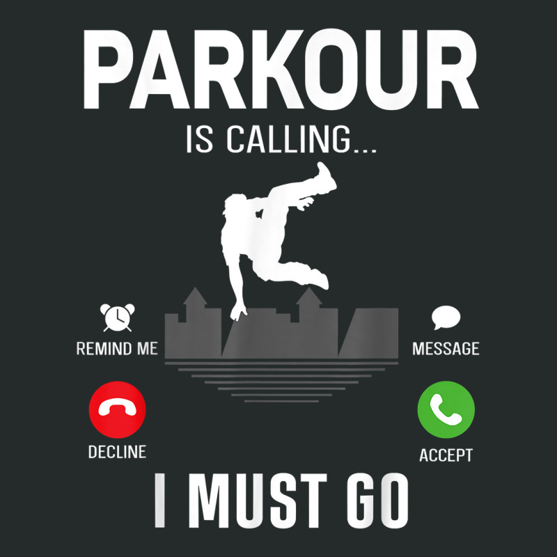 Parkour Free Running Traceur Phone Display Parkour Is T Shirt Women's Triblend Scoop T-shirt by hustonfkobar3 | Artistshot