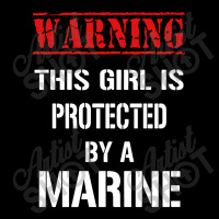 Warning This Girl Is Protected By A Marine Youth Jogger | Artistshot