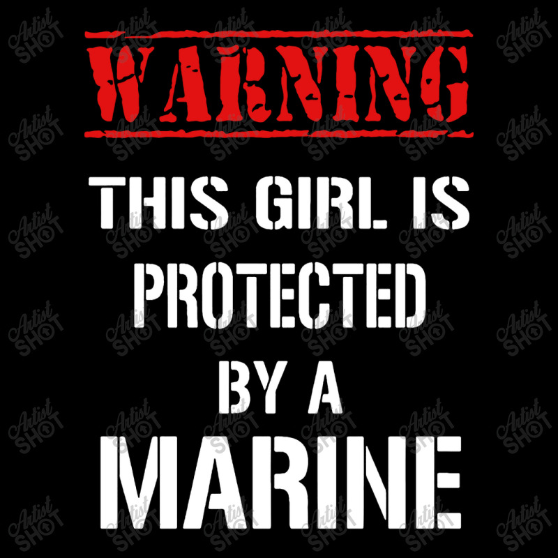 Warning This Girl Is Protected By A Marine Youth Jogger by Balprut Store | Artistshot