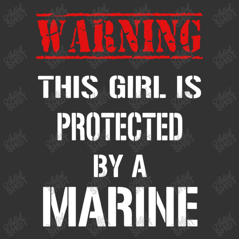 Warning This Girl Is Protected By A Marine Baby Bodysuit by Balprut Store | Artistshot