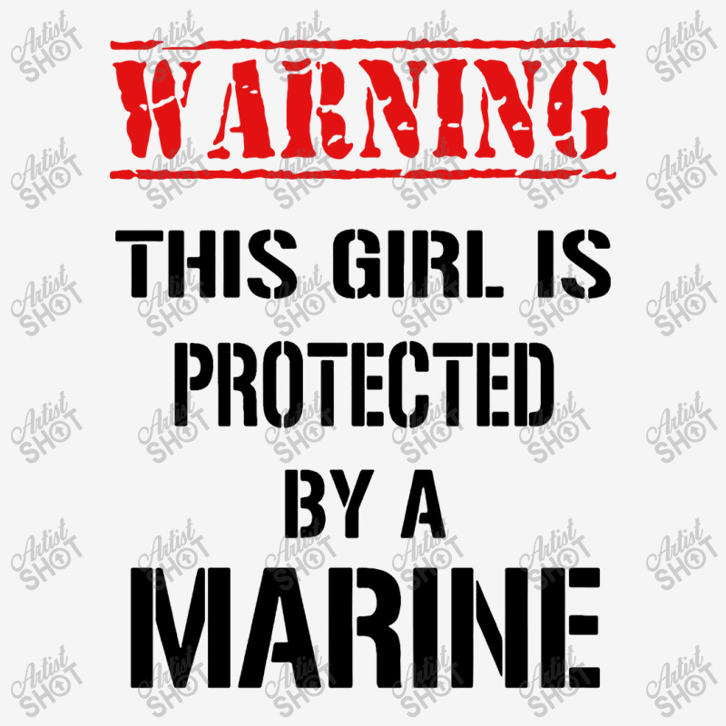 Warning This Girl Is Protected By A Marine Baby Beanies by Balprut Store | Artistshot