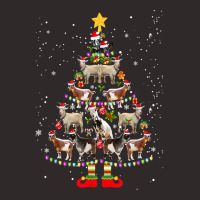 Goat Christmas Pajama Shirt Xmas Goats Tree Lights Hat Snow T Shirt Racerback Tank | Artistshot
