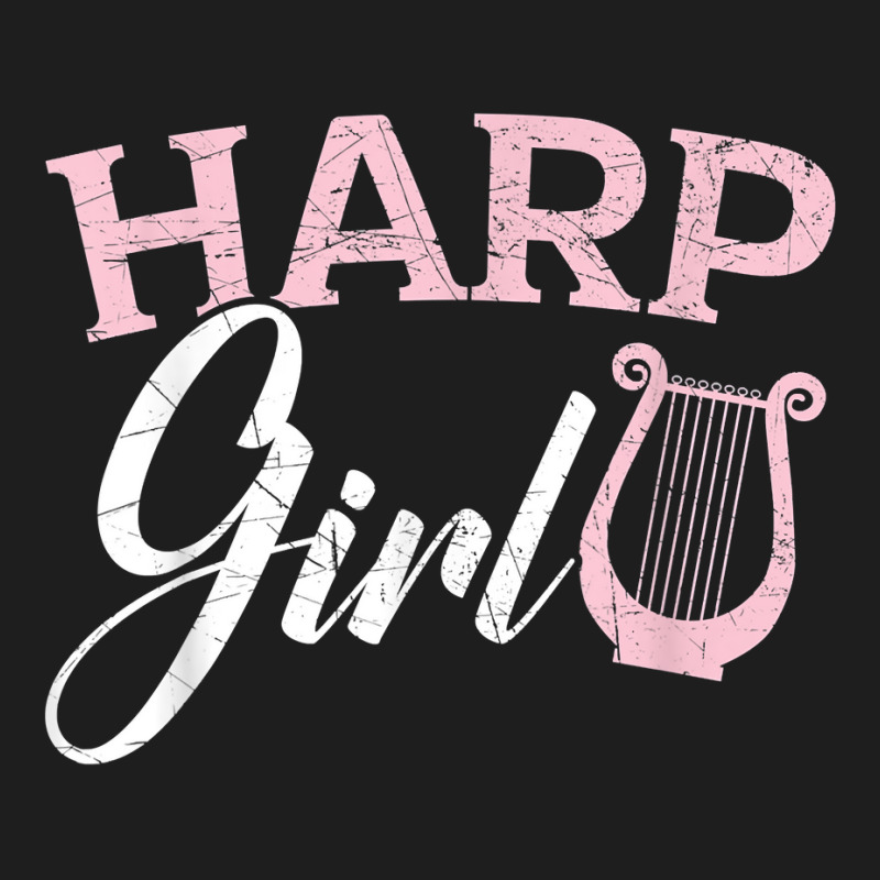 Harp Girl Harpist Musician Musical Instrument T Shirt Classic T-shirt | Artistshot